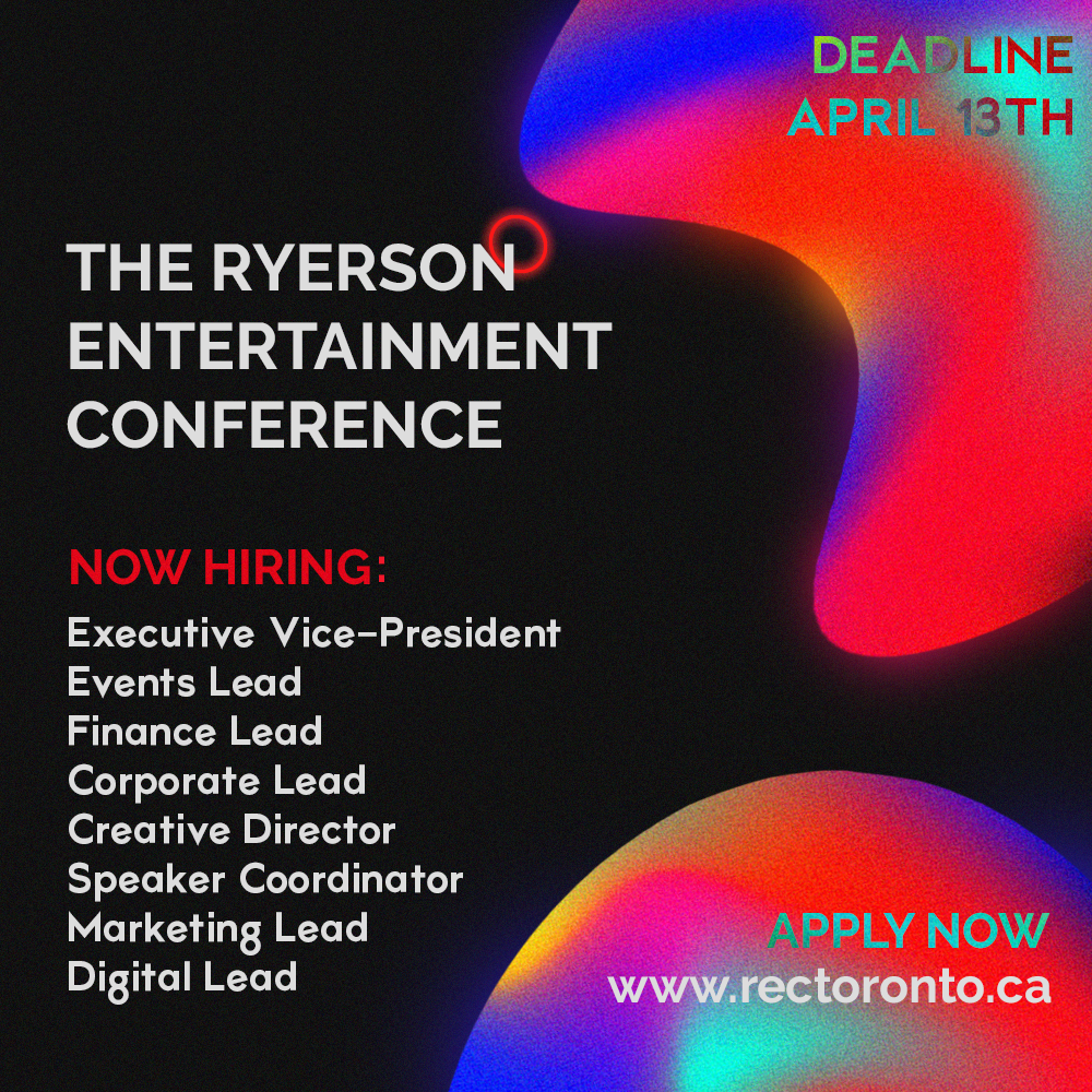 Ryerson Entertainment Conference – Rebrand